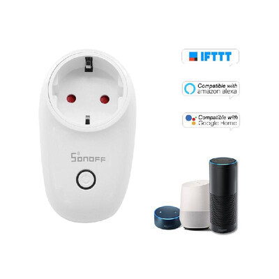 

SONOFF S26 ITEAD Wifi Smart Socket Wireless Remote Control Charging Adapter Smart Home Power Sockets EU Type F Via Phone App Smart