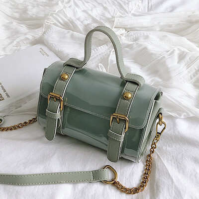 

Tailored Woman Trendy Clear Jelly Shoulder Bags Ladies Campus Style Leisure Messenger Bag