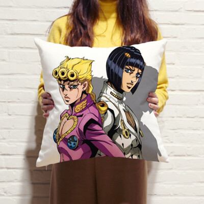

JoJos Bizarre Adventure Golden Wind Decorative Throw Pillow Covers Case Pillowcases 18 x 18 inch