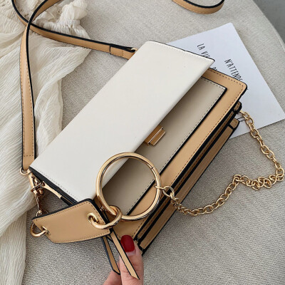 

French small crowdsourcing womens bag new 2019 Korean summer foreign style shoulder slung chain envelope bag