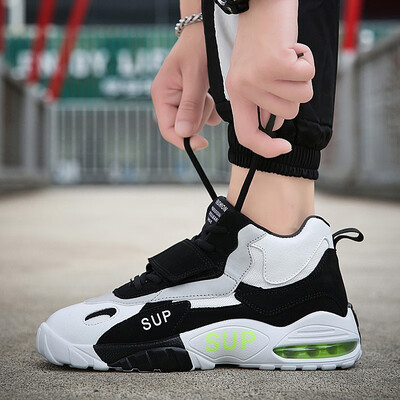 

Shoes mens spring new Korean version of the trend of sports&leisure shoes Harajuku thick-soled versatile net red mens s