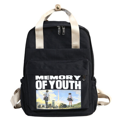 

BF style ancient feeling school bag Sen Department Korean version of high school Japanese Department ulzzang backpack campus shoul