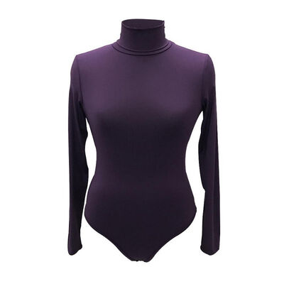 

Fashion Sexy Women Bodysuits Ladies Turtle Neck Bodysuit Romper Long Sleeve Leotard Tops Jumpsuit Clothes HY