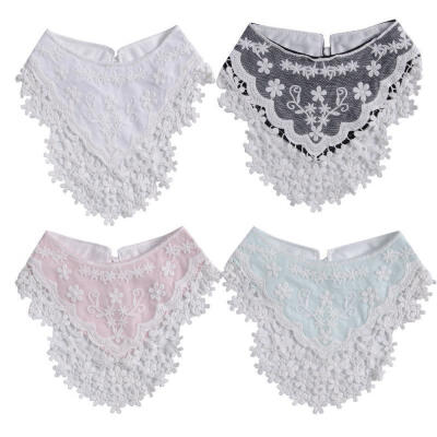 

Portable Lace Burp Saliva Infant Bandana Newborn Towels Baby Girls Feeding Bibs