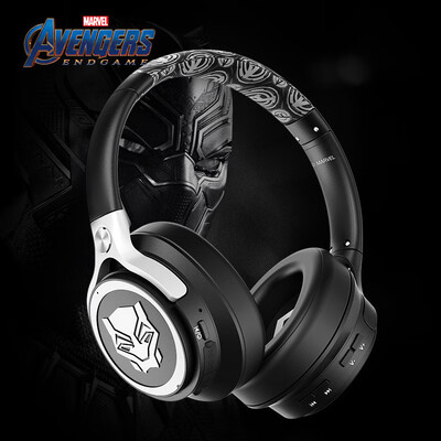

Marvel Avengers 4 Captain of the United States Iron Man mobile phone wireless Bluetooth headset wearing exercise running heavy bas