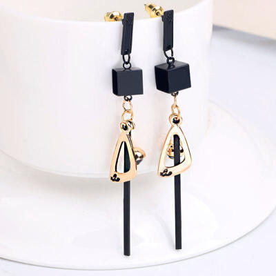 

2019 New Hot Sale Metal Dangle Earring Fashion Jewelry Geometric Long Drop Earrings For Women Party Bijoux Brincos Oorbellen