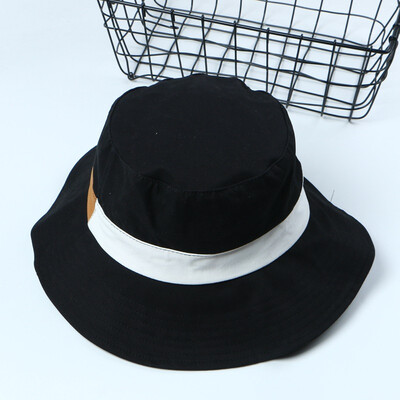 

Hat Korean Japanese personality striped basin hat men&women dome tide sun shade sun hat hip-hop hat student fisherman hat