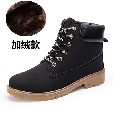 

Couple Martin boots men outdoor tooling cotton boots mens boots high to help mens shoes large size military boots