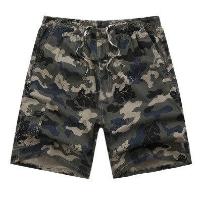 

Tailored Mens Summer Outdoors Casual Loose Camouflage Patchwork Overalls Shorts Pants