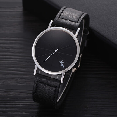 

Gobestart LVPAI Fashion Mens Leather Belt Analog Sport Quartz Wrist Watch