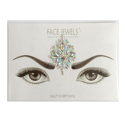 

〖Follure〗Crystal Temporary Eyes Tattoo Transfer Eyeshadow Eyeliner Face Stickers