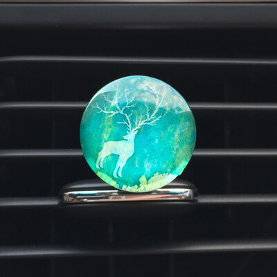 

Tailored Christmas Elk Car Vents Perfume Clips Time Gem Car Aromatherapy