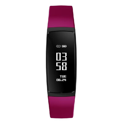 

​Multi-functional Water Resistant BT40 Smart Touch OLED Display Blood Pressure Heart Rate Bracelet Tracker Monitor Pedometer Spor