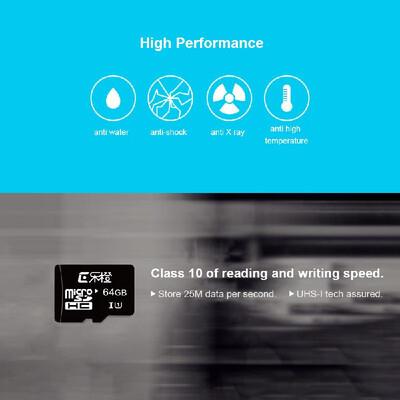 

Micro SD Card TF card for Surveillance Cameras Durable Memory Card 8GB for Tablet Camera