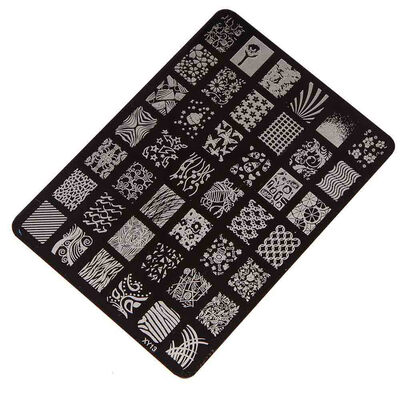 

Toponeto Nail Stamping Printing Plate Manicure Nail Art Decor Image Stamps Plate