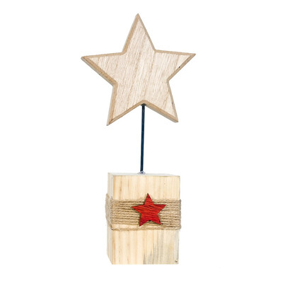 

〖Follure〗Wooden Mini Christmas Tree Desktop Ornaments Merry Christmas Party Decor