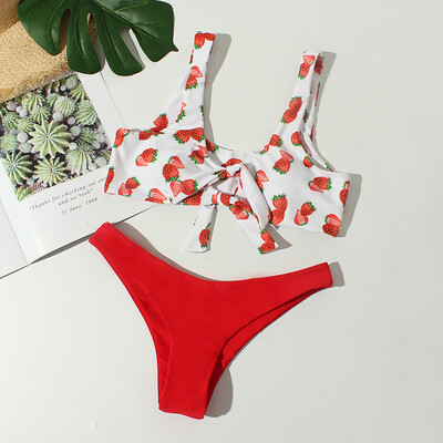 

Roseonmyhand Womens Piece Of Swimsuit Print Flora Bikini Sexy Siamese Bikini Bathing Suit