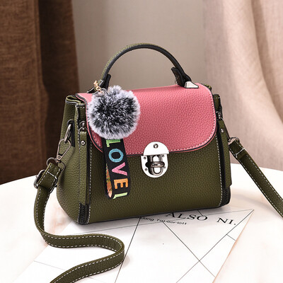 

2018 new ladies small square bag female bag Korean version of the wild single shoulder Messenger bag casual ladies handbag small bag