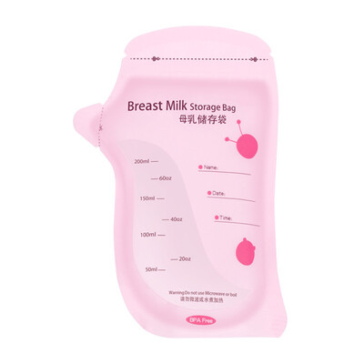 

Milk Storage Bag One-Time Breast Milk Seal Bag Pe Food Preservation Bag Breastmilk Storage Bags
