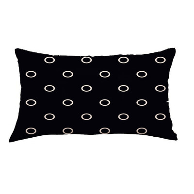 

〖Follure〗Geometry Painting Linen Cushion Cover Throw Pillow Case Sofa Home Decor A
