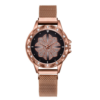 

Fashion simple watch wholesale temperament alloy ladies mesh belt watch steel belt quartz watch