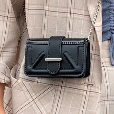 

Summer new female 2019 new Chaohan version 100 lap slant chain bag Xiaoqing new fashion square bag