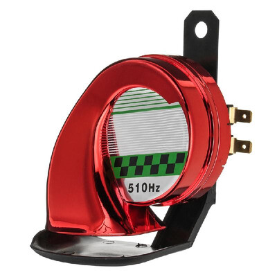 

Universal Car Motorcycle Motorbike Truck Boat 130DB Electric Loud Snail Air Horn Siren Waterproof 12V Red