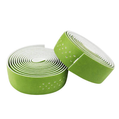 

2pcs Cycling PU Leather Handle Bicycle Grips Anti-slip Handlebar Tape Wrap