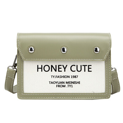 

Foreign air small bag female 2019 new summer portable Korean version of the shoulder bag fashion chain wild Messenger small square bag