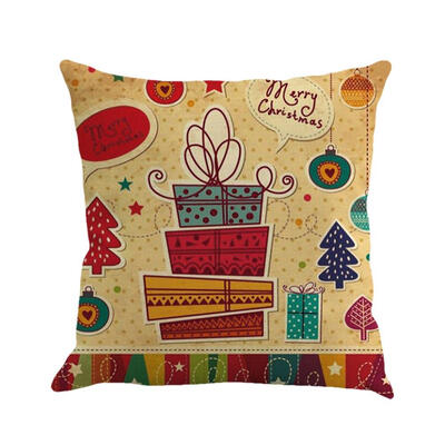 

Christmas Xmas Gifts Sofa Car Throw Cushion Pillow Cover Case Home Decor