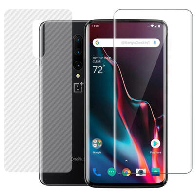 

Premium 3D Nano Screen Protector for OnePlus 7 Pro with Free Carbon Fiber Back Film