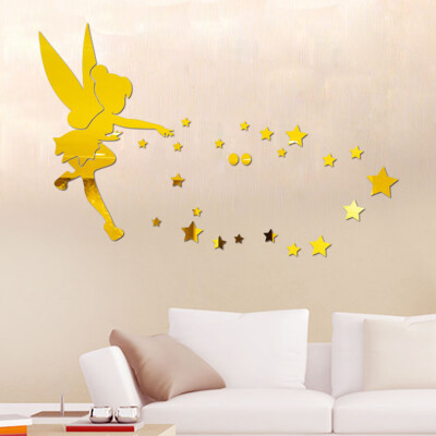 

〖Follure〗1 Set 3D Diy Acrylic Wall Sticker Modern Stickers Decoration