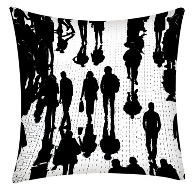 

〖Follure〗Pillow Case Polyester Fiber Cushion Sofa Car Cushion Cover Home Decoration