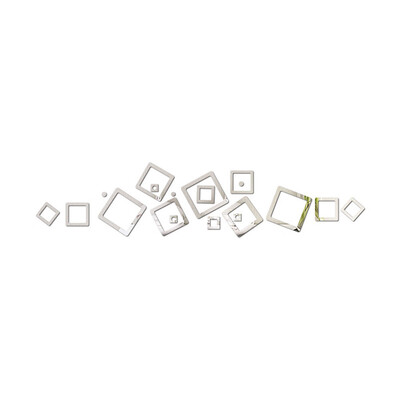 

〖Follure〗Creative Mirror Wall Stickers Square Mirror Paste Home Wall Decoration