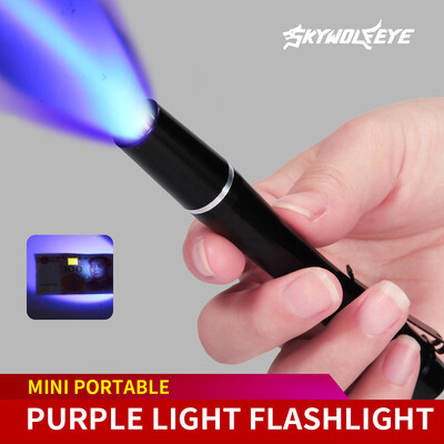 

Saidsome UV Ultra LED Flashlight Blacklight Light 395 nM Inspection Lamp Torch flashlight lamp