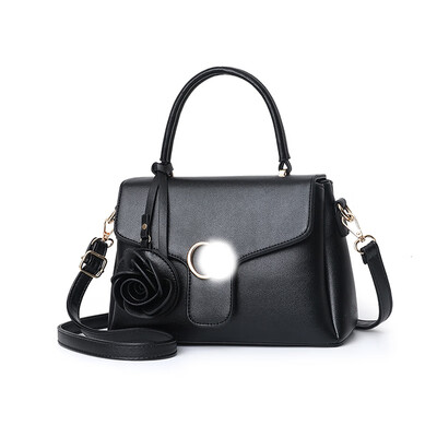 

Ladies bag 2019 spring new handbag flower fashion handbag simple shoulder diagonal package
