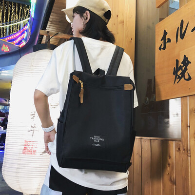 

Insfeng schoolbag female Korean version high school backpack college students feel ancient&fashionable shoulder bag with large