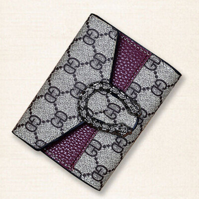 

Fashion New Three Fold Wallet Printing Envelope Wallet Multi-card Card Package