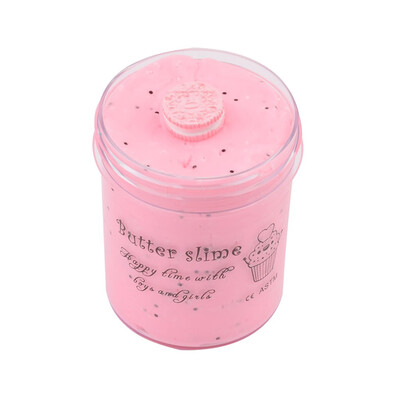 

Siaonvr 60ml Strawberry Cloud Cotton Mud Soft Non-Sticky Foaming Slime Toy