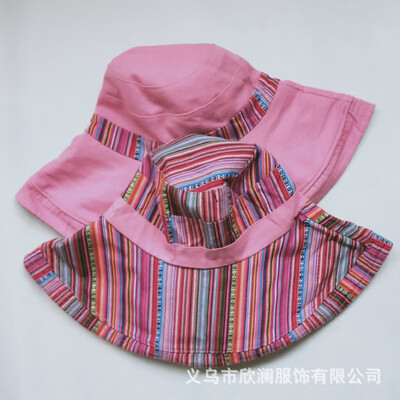 

Sunshade hat female eaves summer version 100 hat fisherman hat Japanese sun cap folding sun hat