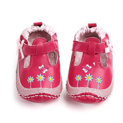 

Baby Shoes First Walkers Newborn Baby Girl Shoes Soft Soled Non-slip Toddler Girl Footwear Shoes PU Leather new