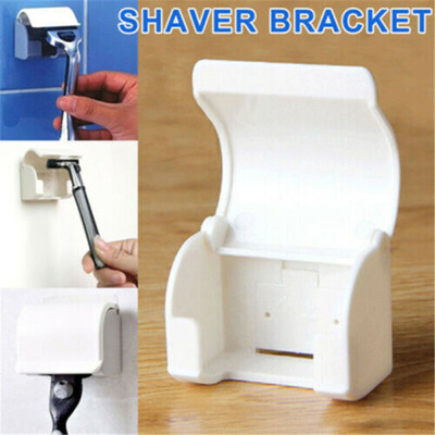 

Gobestart Mens Razor Shaver Hanger Holder Rack Storage Mount Wall Bathroom Accessory