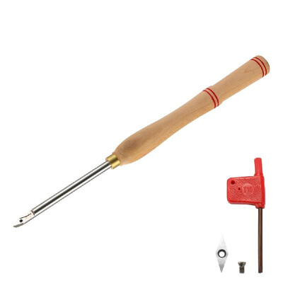 

Alloy Steel Lathe Wood Turning Tool Carbide Insert Wrench Cutter Tools Square Shank With Wood Handle Woodworking Tool