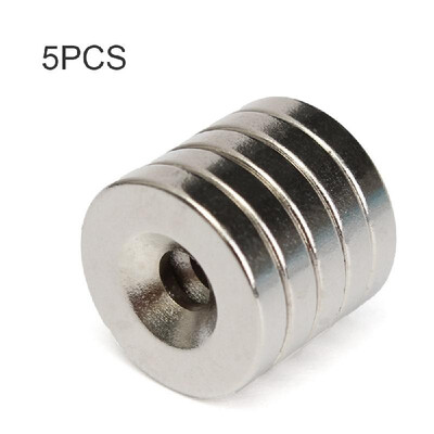 

5Pcs Rare Supers Strong Neodymium N52 Magnetes Round Disc 15x3mm Hole 4mm