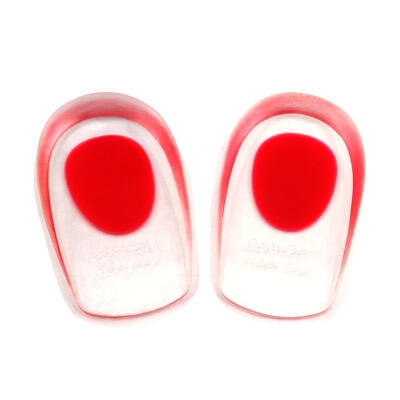 

Silicone Heel Support Pad Shoes Cushion Orthotic Insole Plantar Care MatL