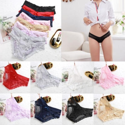 

Women Lady Sexy Lace Briefs Floral Shorts Panties Underwear Knickers Underpants
