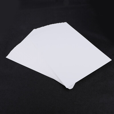 

Greensen A4 White PaperWhite Paper50 Sheets White Blank Paper DIY Hand Printed Multipurpose Use A4