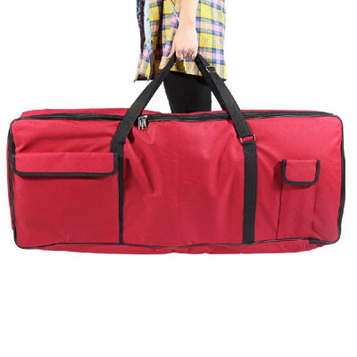 

61-Key Keyboard Electric Piano Organ Gig Bag Soft Case Dual Zipper 393" 157" 600D Cloth PE Foam Padded