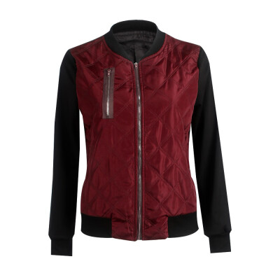 

Womens Jacket Coats Zip Up Biker Casual Flight Motorcycle Top Coat Outwear 2019