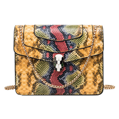 

Fashion rivet embroidery small square bag 2019 new foreign air bow broadband handbag tide wild shoulder bag